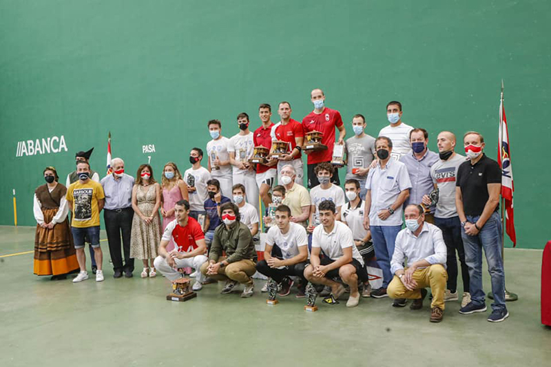 Gran presencia navarra en la LXXII Edición de la Semana Internacional de Pelota de Gijón